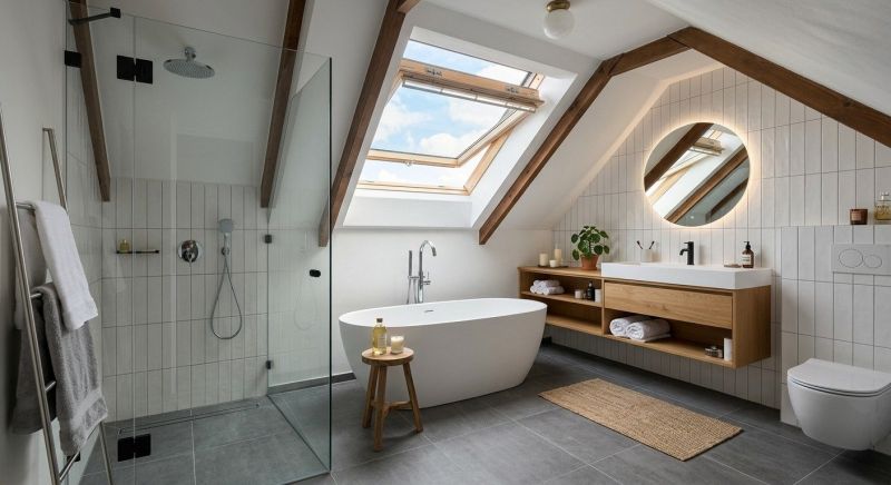 Attic Bathroom Remodeling in Blue Ridge, GA