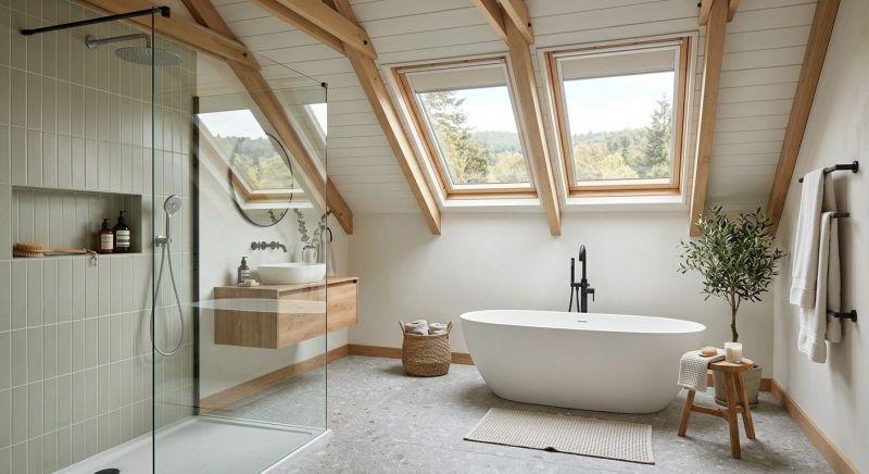 Attic Bathroom Remodeling in Blue Ridge, GA