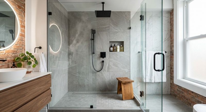 Bathroom Shower Renovation in Blue Ridge, GA