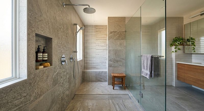 Shower Enlargement in Suches, GA